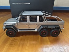 AUTOart 1 18 Mercedes Benz G63 AMG 6x6 (Silver) 76301 Miniature Autoart MERCEDES