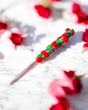 Rose Crochet Hook Handmade