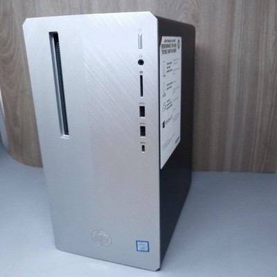 HP Pavilion 595-p0084 Desktop i7-8700 16GB RAM 128GB NVMe SSD No CD Drive