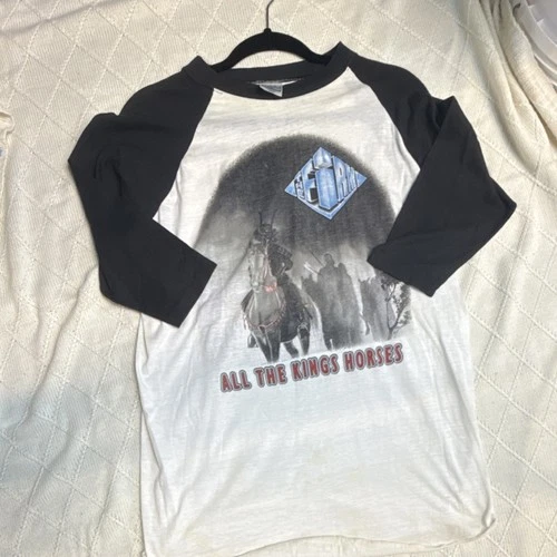 THE FIRM concert tour jersey shirt XL 80's Jimmy 1980s vintage concert t-shirt, vintage, size XL, single stitch, B+ condition