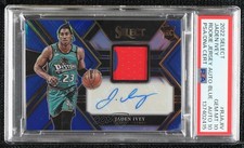 2022-23 Select Rookie Jersey Blue Prizm 32/49 Jaden Ivey PSA 10 GEM MT Auto 0xu5