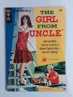 The Girl from U.N.C.L.E. #3 (Western June 1967) Fine/VF