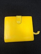 Bottega Veneta Yellow Bifold Wallet - Read
