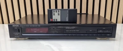 Denon TU-560 AM/FM Stereo Tuner Radio Schwarz inkl. Fernbedienung RC-126 Hi-Fi - Bild 1 von 4