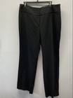 Apt. 9 Women's Black Curvy Trouser Mid Rise Relaxed Leg Pants Sz 16P NWT — photo 1