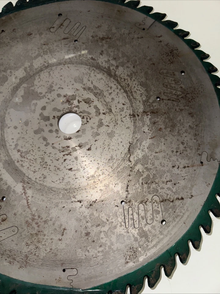 "Hoja de sierra Freud de 14"" para sierra de mesa diámetro de 1"" 60 dientes afilados" Foto 2 de 3