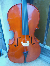 Violoncello n. "J. B. VUILLAUME À PARIS 1844" con foglio in custodia - OTTIMO!