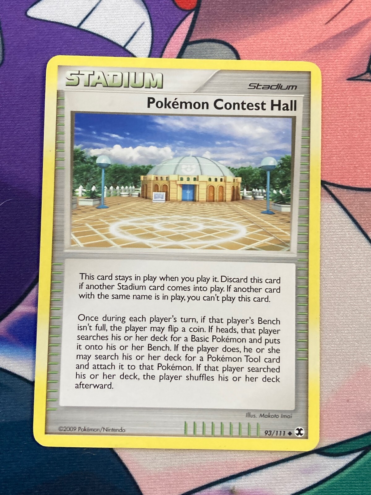 Pokemon Contest Hall 93/111  Pokemon Card Rising Rivals 2009 NM/LP