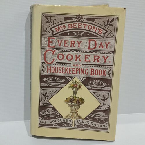 Mrs. Beeton’s Cookery Book vintage Recipe HCDJ 1984 Cookbook Housekeeping - Picture 1 of 16