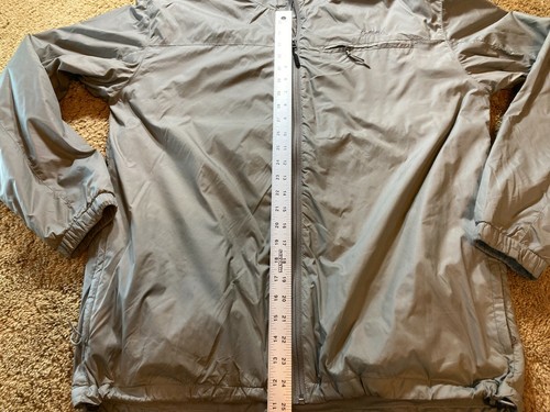 Cabela's Mens Tall Size M Winter Coat Jacket Gray Nylon Polyester Waterproof - Picture 4 of 12