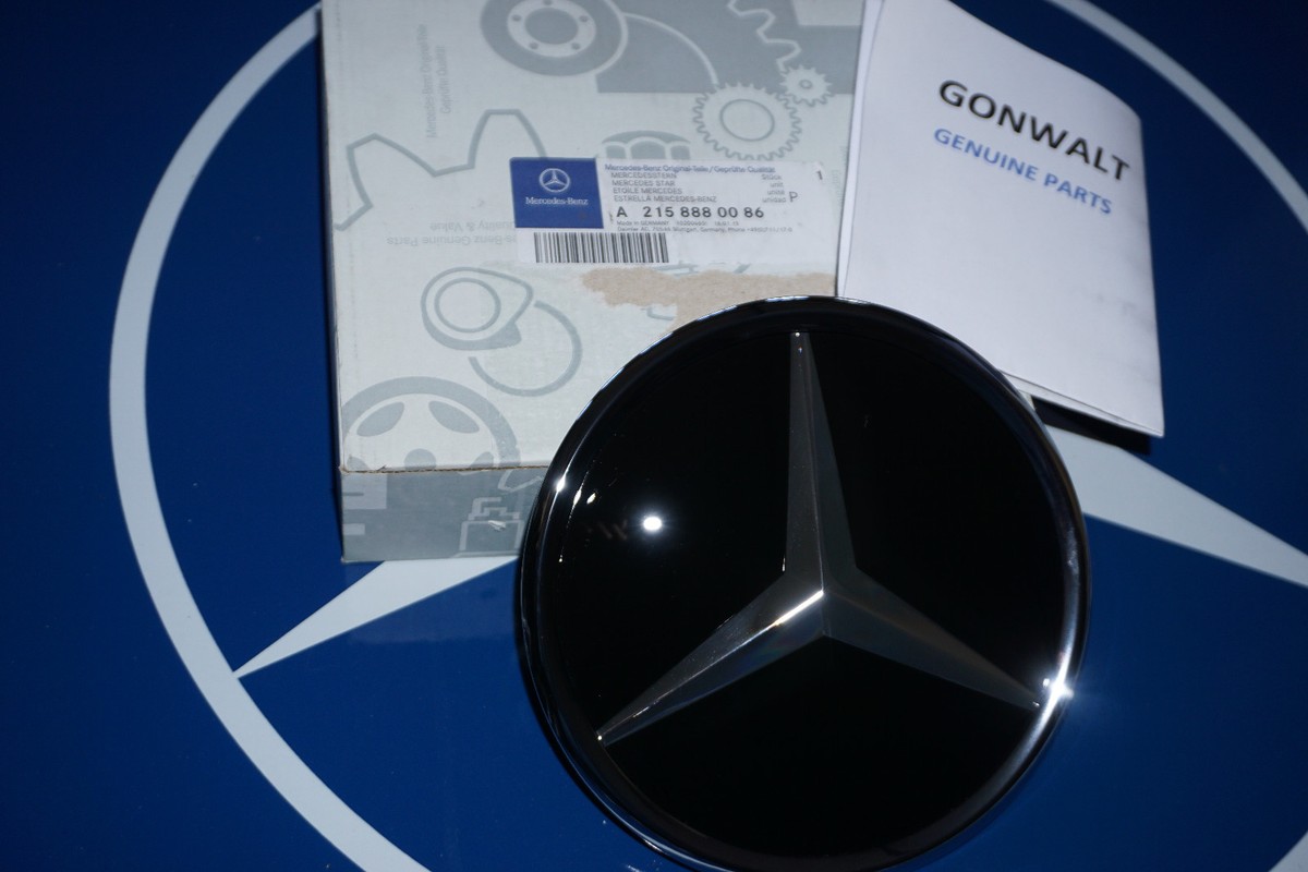 Mercedes Benz Genuine Grille Grill Emblem Badge Nameplate CL CLK  