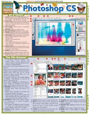 Photoshop Cs (Laminated Reference Guide; Quick Study Computer) by