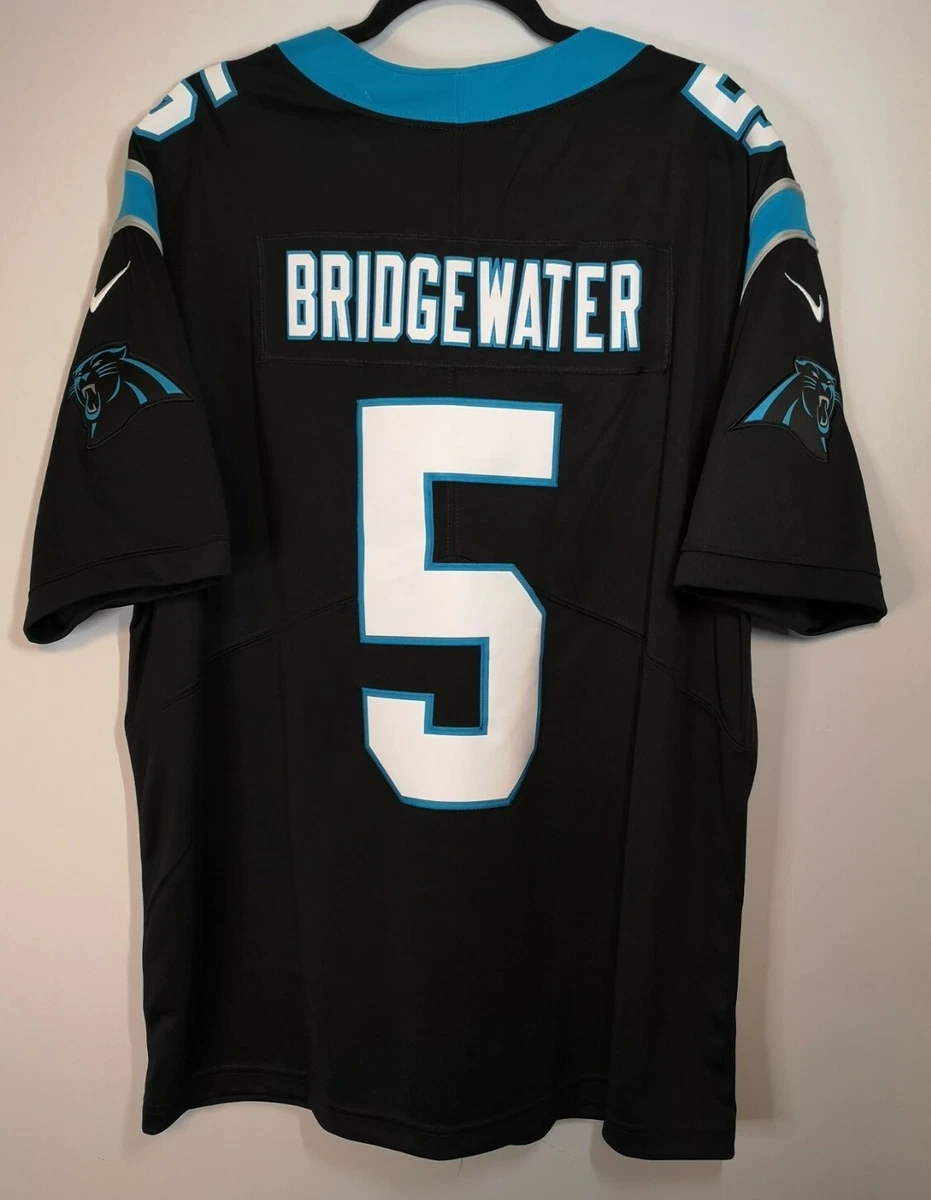 Nike Carolina Panthers Teddy Bridgewater Vapor Limited Jersey Men s Size 2XL