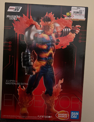 Bandai My Hero Academia World's Heroes Mission Endeavor Masterlise Extra Figure