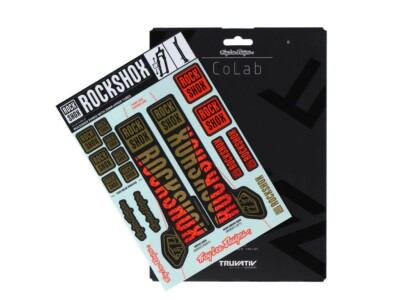RockShox Troy Lee Designs Decal Kit füPike/Lyrik/Yari/Domain/Revelation ab 2018
