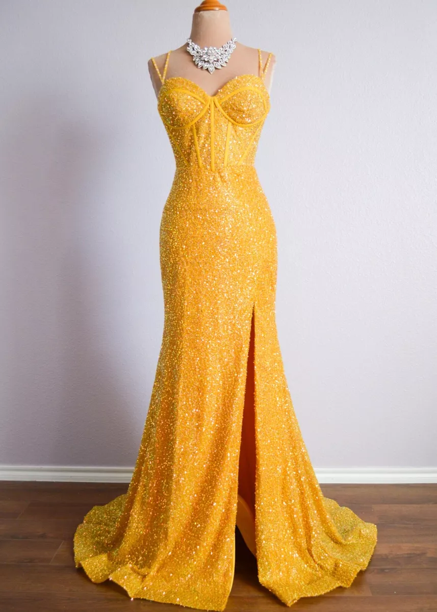 Buy Yellow Colour Gowns Online From Best Designs – Joshindia