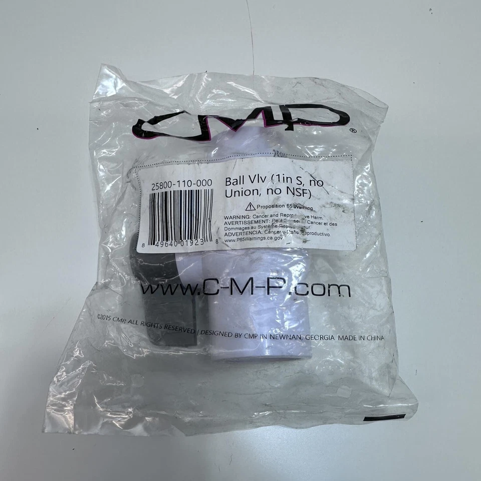 CMP 25800-110-000 Ball Valve (1in S, no Union, no NSF) - Image 3 of 3