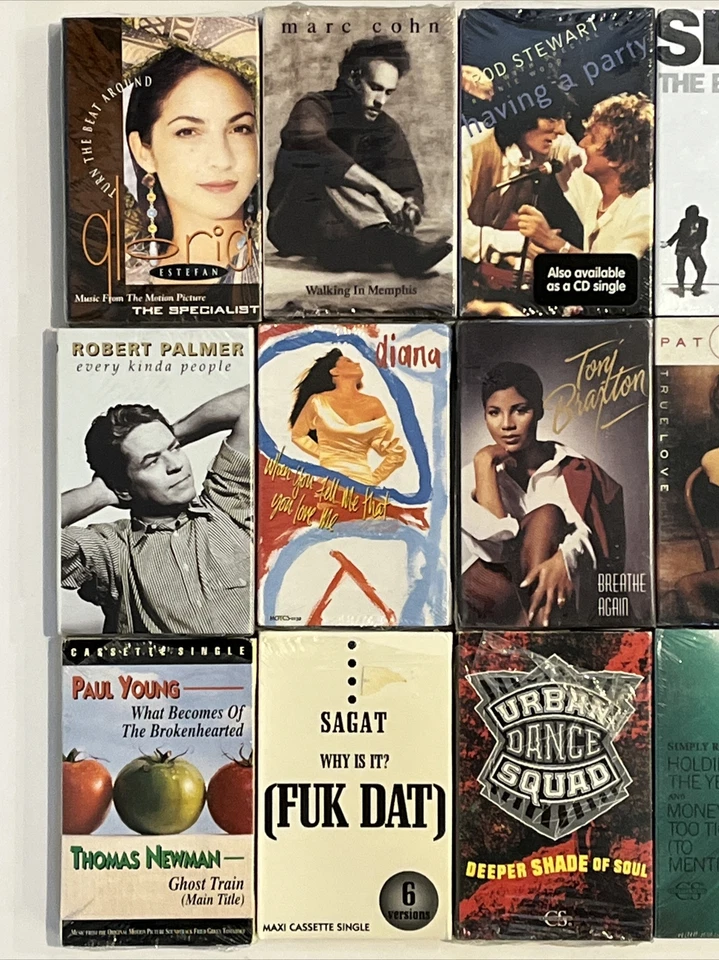 Lote 18 cassette individual de los 90 - Lennox Palmer Ross Seal Franklin Foto 2 de 4