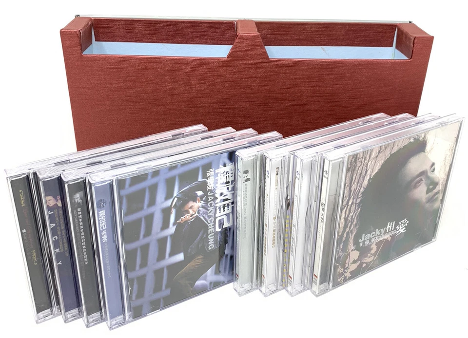 Chinese Pop Video Beloved Jacky Cheung 8 Audio CD Collection Box Set 2006 Sony - Image 4 of 4