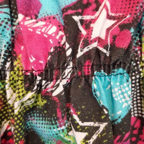 B Scrubs Medical Nursing Top Womens Size 1X Multicolor Pullover Short Sleeve - Picture 6 of 9