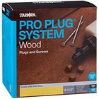 Pro Plug System for Hardwoods - Meranti Plugs - 350 pcs for 100 Sq. Ft. of
