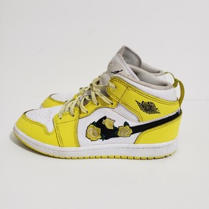 air jordan 1 mid se yellow rose