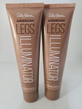 Sally Hansen Airbrush Legs ILLUMINATOR Nude Glow 3.3oz 2 Pack 