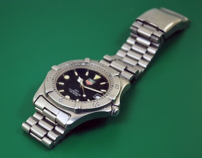 TAG Heuer 2000 Men's Black Watch - 962.006R for sale online | eBay