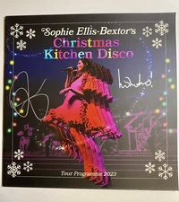Sophie Ellis-Bextor -  Christmas  Kitchen Disco Tour Programme  Signed (2)