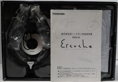 Toshiba Escuche KDH-33 Bone Conduction Headphones - Japan - New in 