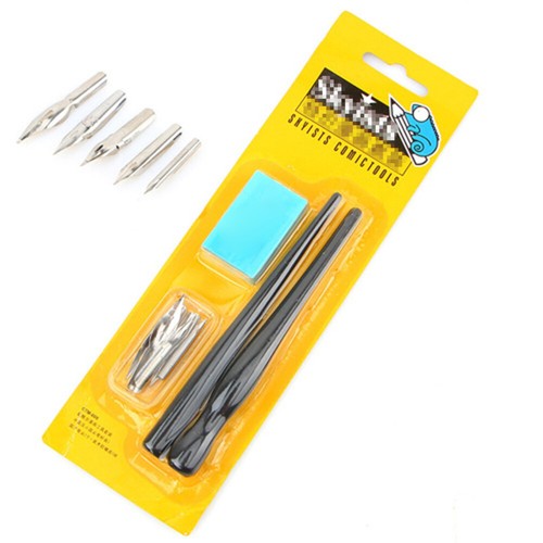 Profi Manga Pen Dip Pen Set Classic Dip Pen Comic Malset - Bild 9 von 11