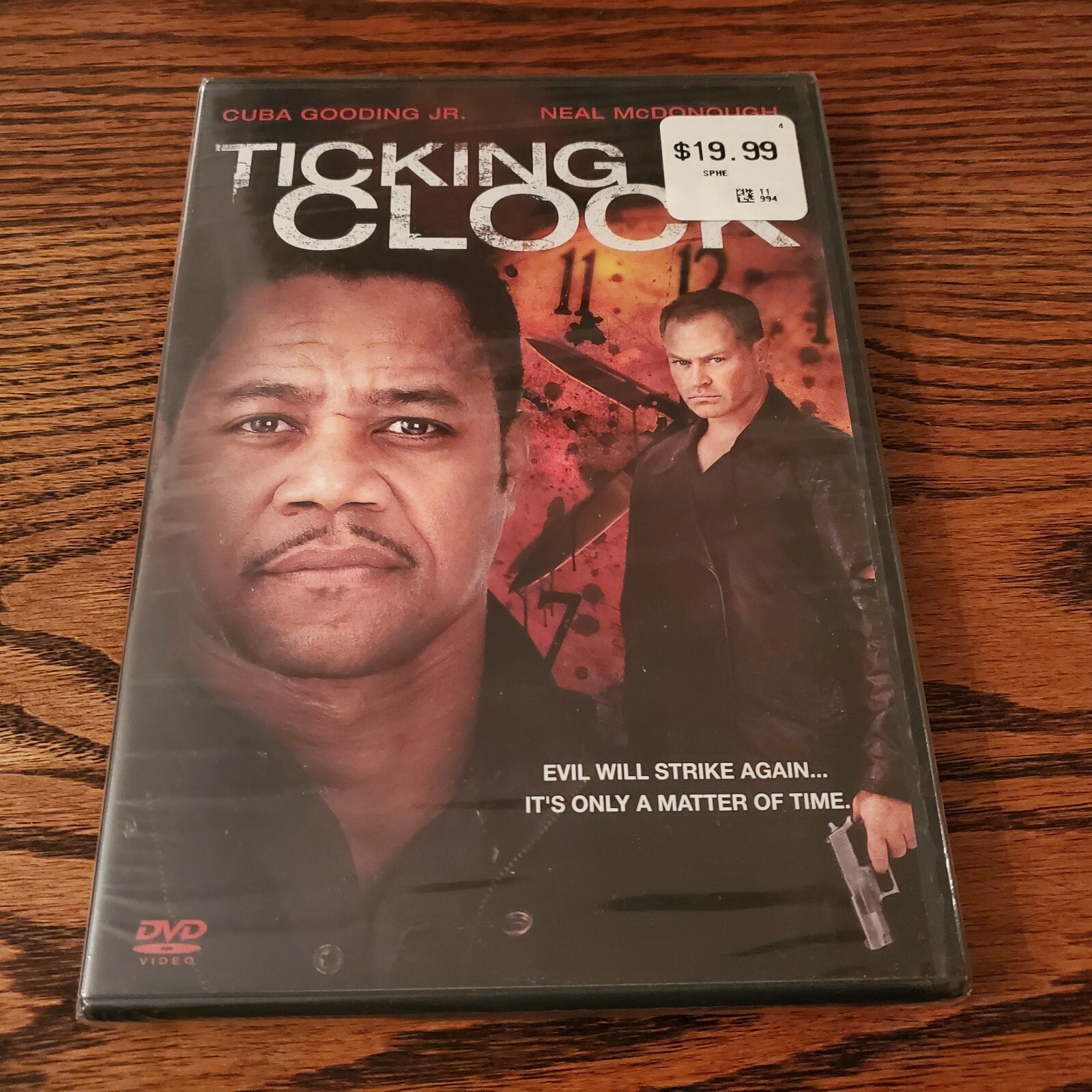 NEW SEALED Ticking Clock DVD, 2011 Cuba Gooding Jr. & Neal McDonough Movie Film 43396356320 eBay