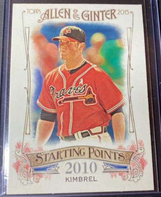 2015 Topps Allen and Ginter Starting Points #SP-6 Craig Kimbrel Braves MLB