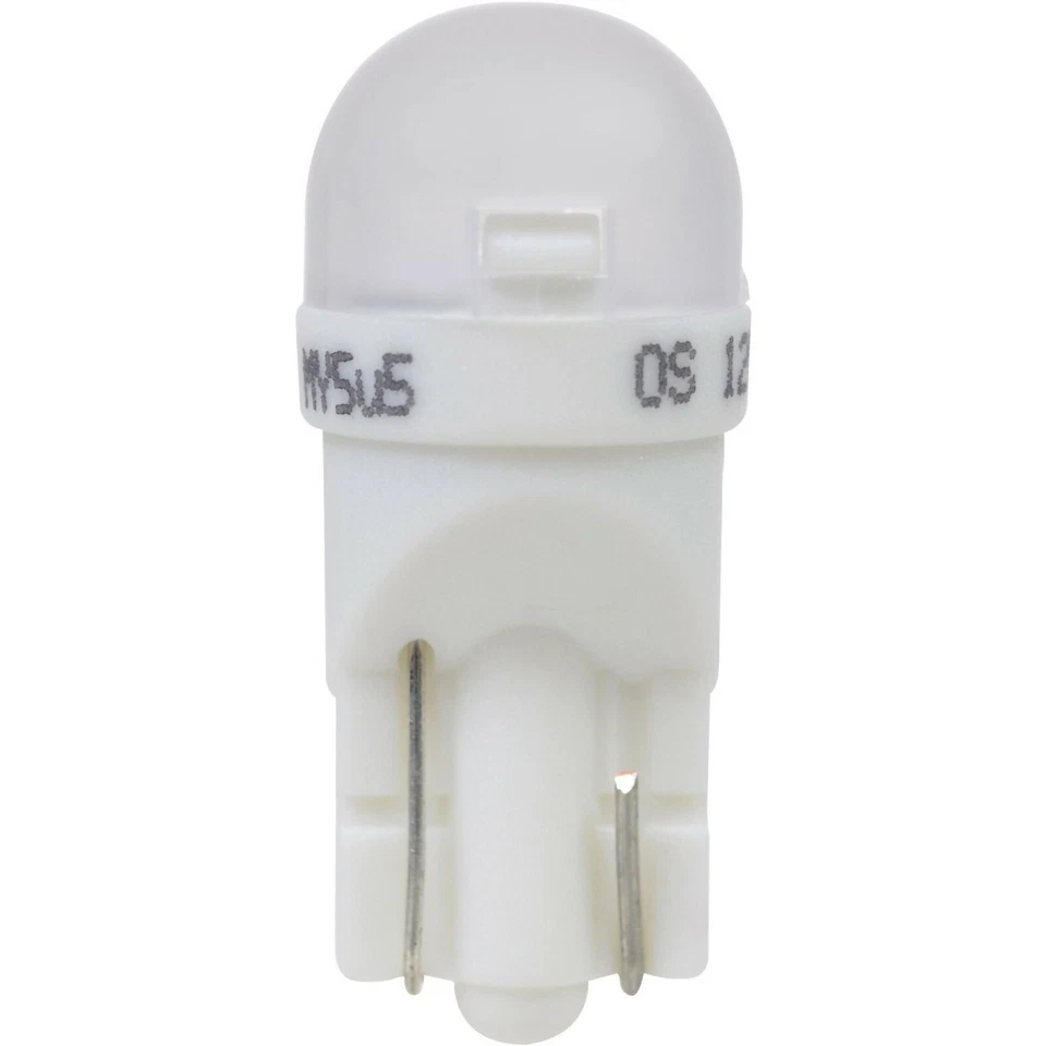 Sylvania Luz LED 2825 T10 Blanco 6000K Dos Bombillas Marcador Lateral Frontal Stock OE Foto 4 de 4