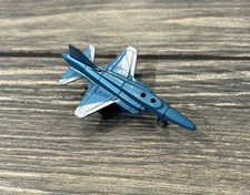 Vintage 1988 Soma Blue USAF Jet Airplane Toy