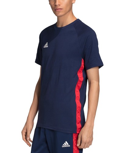 Adidas Herren Tango kurzärmeliges Fußball-T-Shirt NEU Neu mit Etikett - Bild 4 von 5