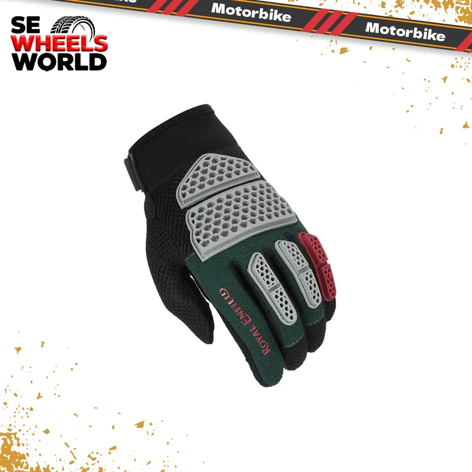 Guantes Royal Enfield Street Ace V2 - Verde 23,4 cm XL RRGGLA240587 Foto 2 de 4