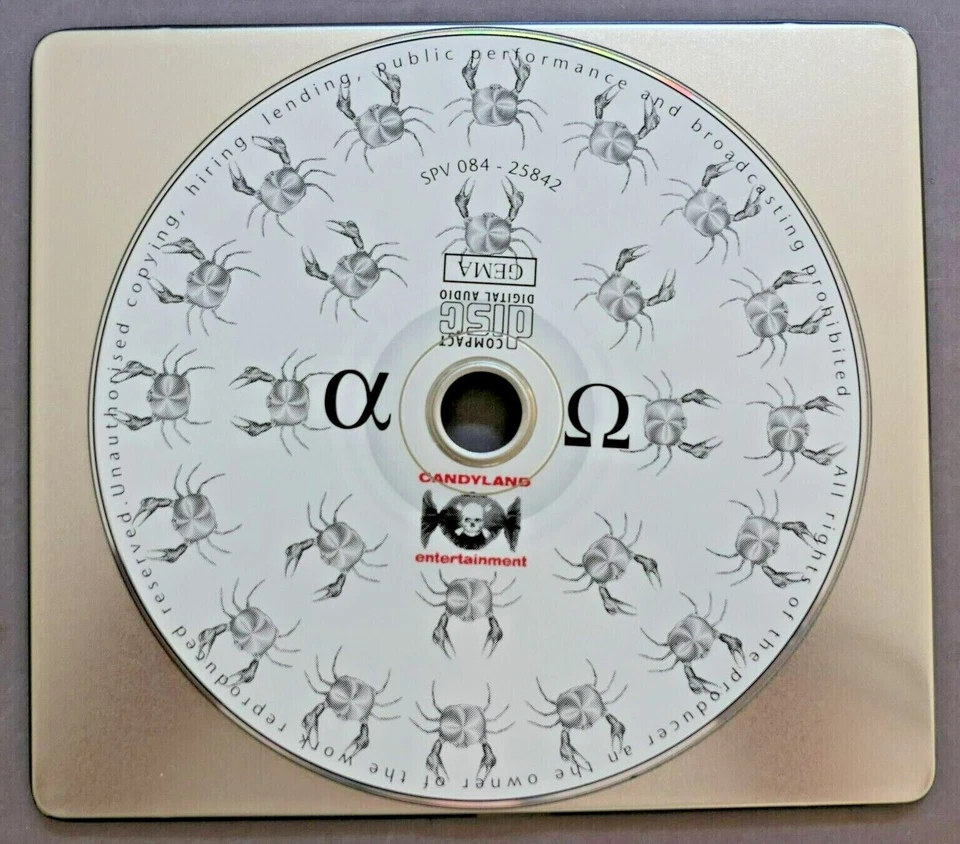 Project Pitchfork – α Ω Metallbox Metal Can CD Candyland SPV 084-25842 topp EX - Bild 2 von 4