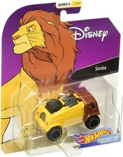 Hot Wheels Die-cast Metal Disney Lion King Simba Character Cars FYV98