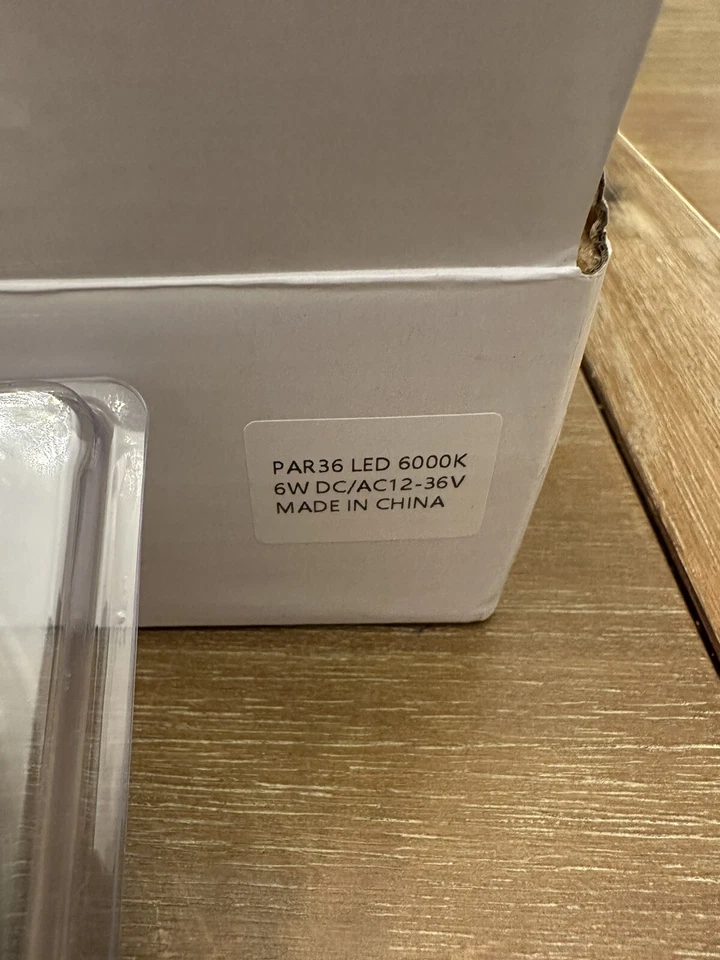 PAR36 LED Landscape Bulb 12V 12W 1280LM 100W Halogen Landscape Bulbs 6000K AC/DC - Image 3 of 4