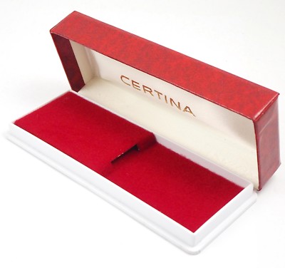 CERTINA BOX für Armbanduhren - aus den 1970er Jahren