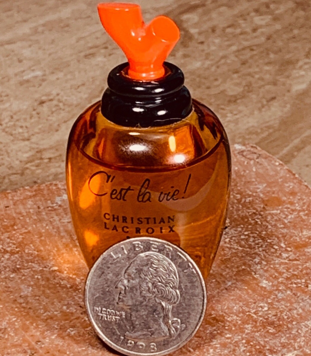 Vintage C'EST LA VIE! Perfume CHRISTIAN LACROIX EDT 10ml TRAVEL