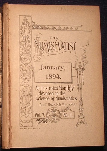 No Longer Available,Make an Offer, Complete Set of 1894 "Numismatists" 12 Issues - Picture 1 of 18