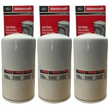 Motorcraft FL1995A Engine Oil Filter For Ford 7.3L Powerstroke OEM 3 Pack