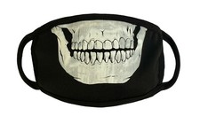 FACE MASK Skeleton Print WASHABLE REUSABLE ( Made in USA)