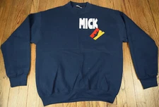 Vintage Disney 90s Mickey Mouse & Co Embroidered Pullover Sweatshirt Sz Large