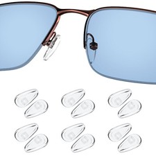 Silicone Replacement Crystal Clear Nose Piece For-COACH HC7142/ HC7136