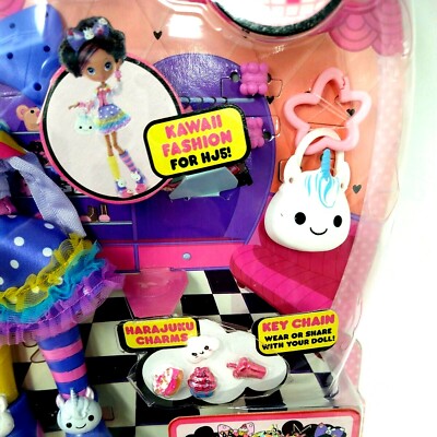 Kuu Kuu Harajuku Fashion Pack – Regenbogen-Einhorn Outfit Mit Accessoires