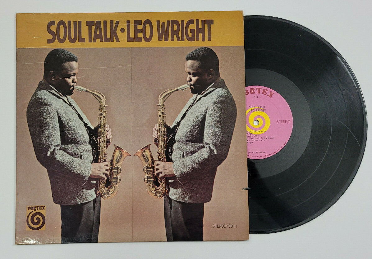 LEO WRIGHT - SOUL TALK - SOUL LP