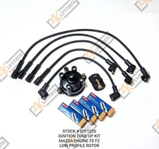 FE, F2 TUNE UP KIT FOR MAZDA ENGINE 2.0 & 2.2 LOW FROFILE ROTOR READ DESCRIPTION